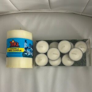 Citronella Wax Candle Set